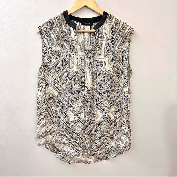 NWT SAND Copenhagen Silk Sleeveless Blouse - Picture 12 of 12